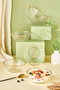 Hermia Set de 6 Cuencos Ekol de Vidrio Transparente 15 cm